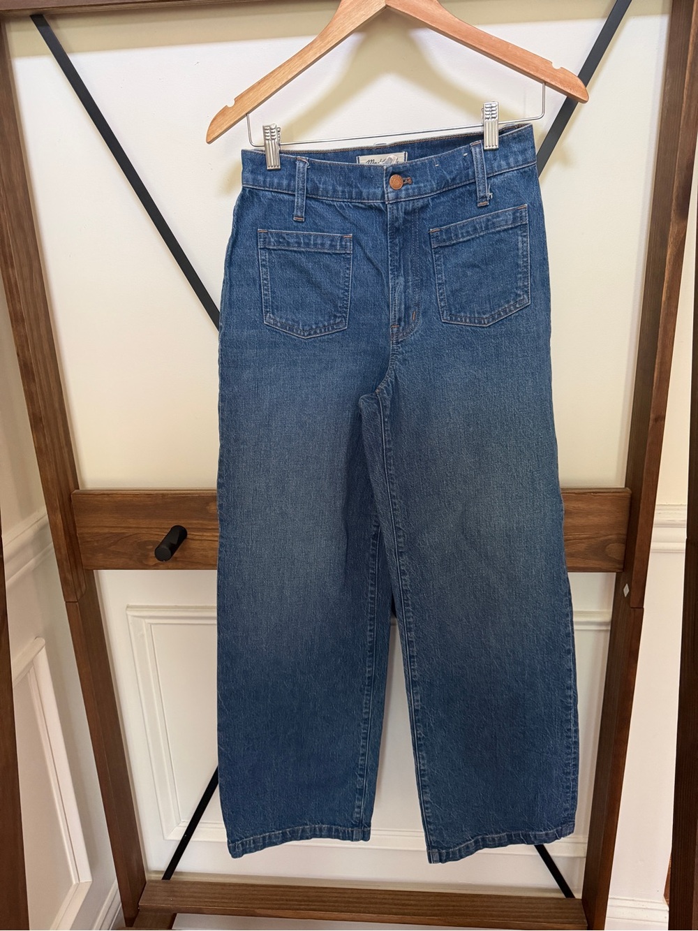EUC size 26 Madewell The Perfect Vintage Wide leg Jean